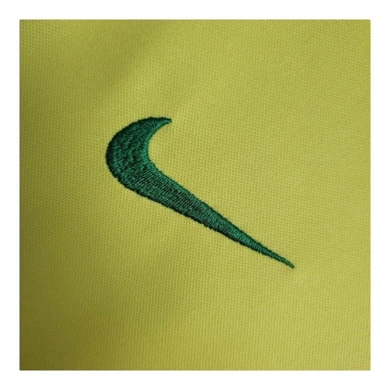Kit Infantil Brasil Retrô 2002 - Amarelo com detalhes em verde