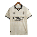 Camisa AC Milan Edição especial 24/25 - Torcedor Masculina - Bege com detalhes em preto