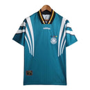 Camisa Retrô Seleção da Alemanha II 1996 - Masculina - Verde com detalhes em branco