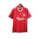 Camisa Retrô Liverpool Edição Champions League I 2008/2009 - Masculina - Vermelha com detalhes em branco