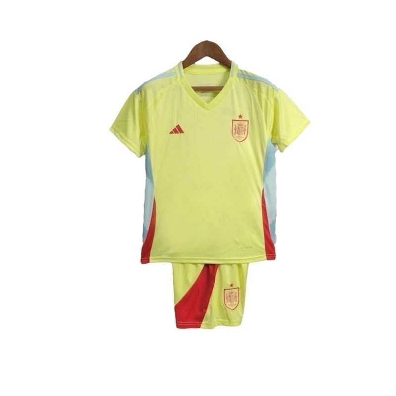 Kit Infantil Seleção Espanha II 24/25 - Amarela