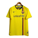 Camisa Retrô FC Barcelona II 08/09 - Masculina - Amarela com detalhes em azul e vermelho