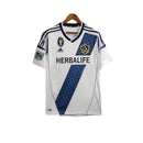 Camisa Retrô La Galaxy II 2012 - Masculina - Branca com detalhes em azul com todos os patrocínios