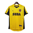 Camisa Retrô Arsenal II 99/00 - Masculina - Amarela com detalhes em azul