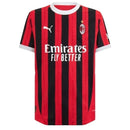 Camisa AC Milan I 24/25 - Torcedor Masculina - Vermelha e preta com detalhes em branco