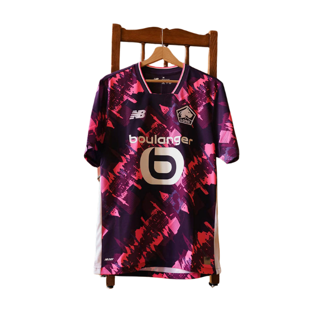 Camisa Lille III 25/26 - Torcedor Masculina - Roxo