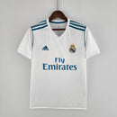 Camisa Retrô Real Madrid I 17/18 - Masculina - Branca com detalhes em azul
