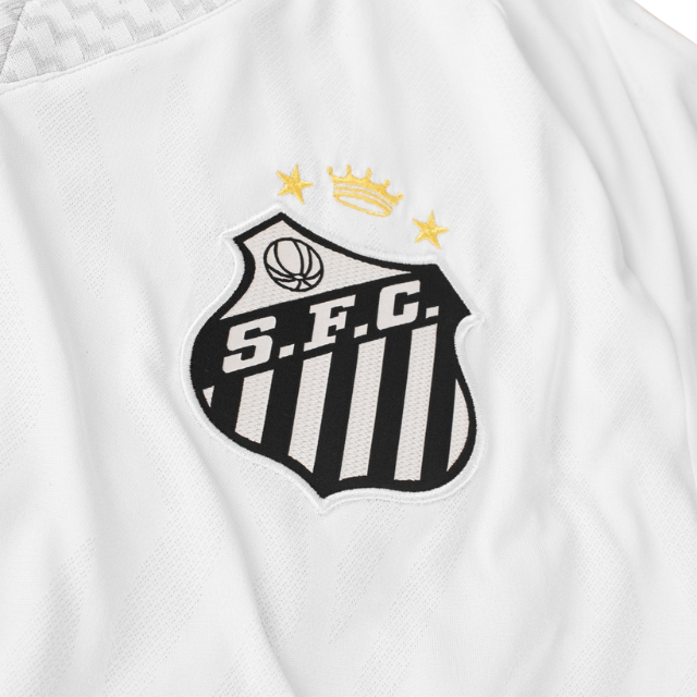 Camisa Santos Home 25/26 - Torcedor Masculina - Branca