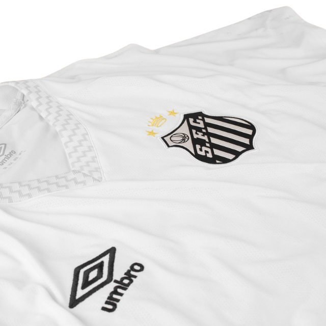 Camisa Santos Home 25/26 - Torcedor Masculina - Branca