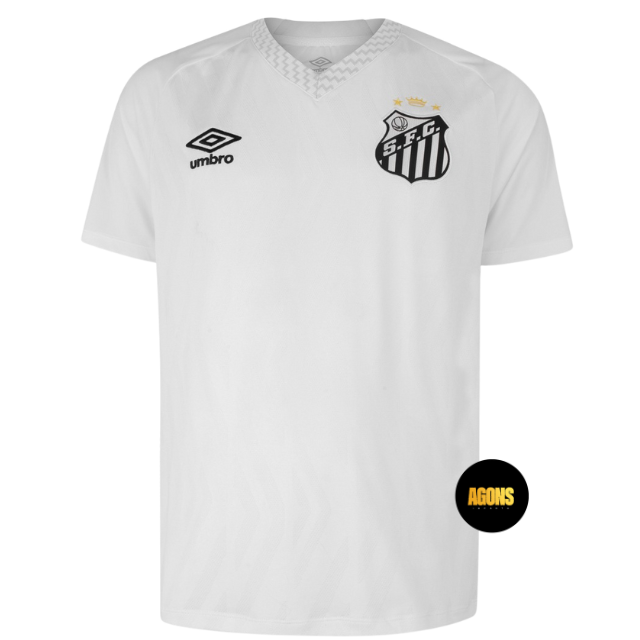 Camisa Santos Home 25/26 - Torcedor Masculina - Branca