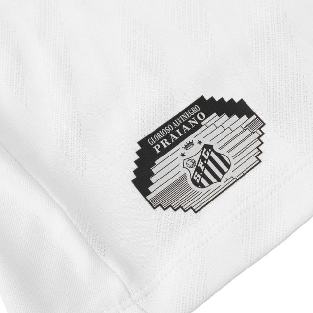Camisa Santos Home 25/26 - Torcedor Masculina - Branca
