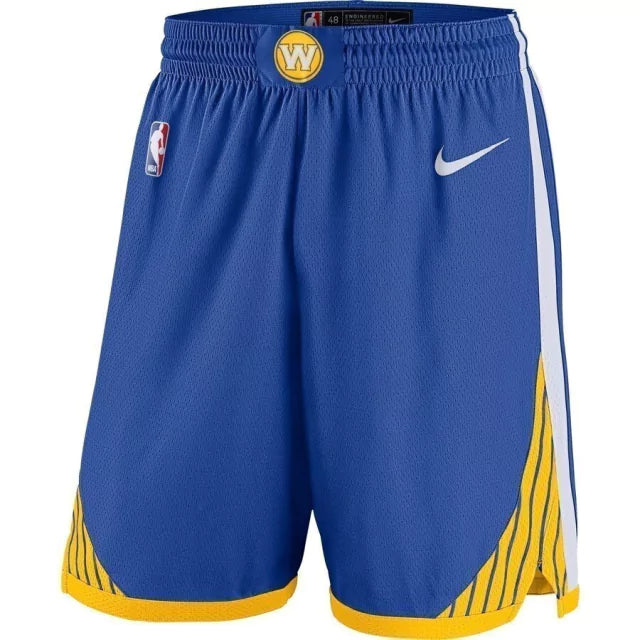 Bermuda NBA Golden State Warriors Nike Authentic - Azul