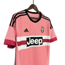 Camisa Retrô Juventus 2015/2016 - Masculina - Rosa com detalhes em preto