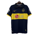 Camisa Boca Juniors Retrô 2009/10 Torcedor Masculina - Azul e amarelo