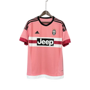 Camisa Retrô Juventus 2015/2016 - Masculina - Rosa com detalhes em preto