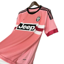 Camisa Retrô Juventus 2015/2016 - Masculina - Rosa com detalhes em preto