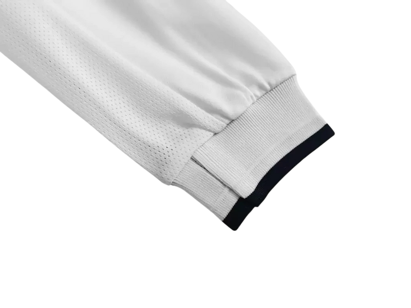 Camisa Seleção Inglaterra Retrô Manga Longa 2002 - Torcedor Masculina - Branco