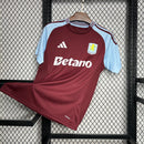 Camisa Aston Villa Home 24/25 - Torcedor Masculina - Tradicional